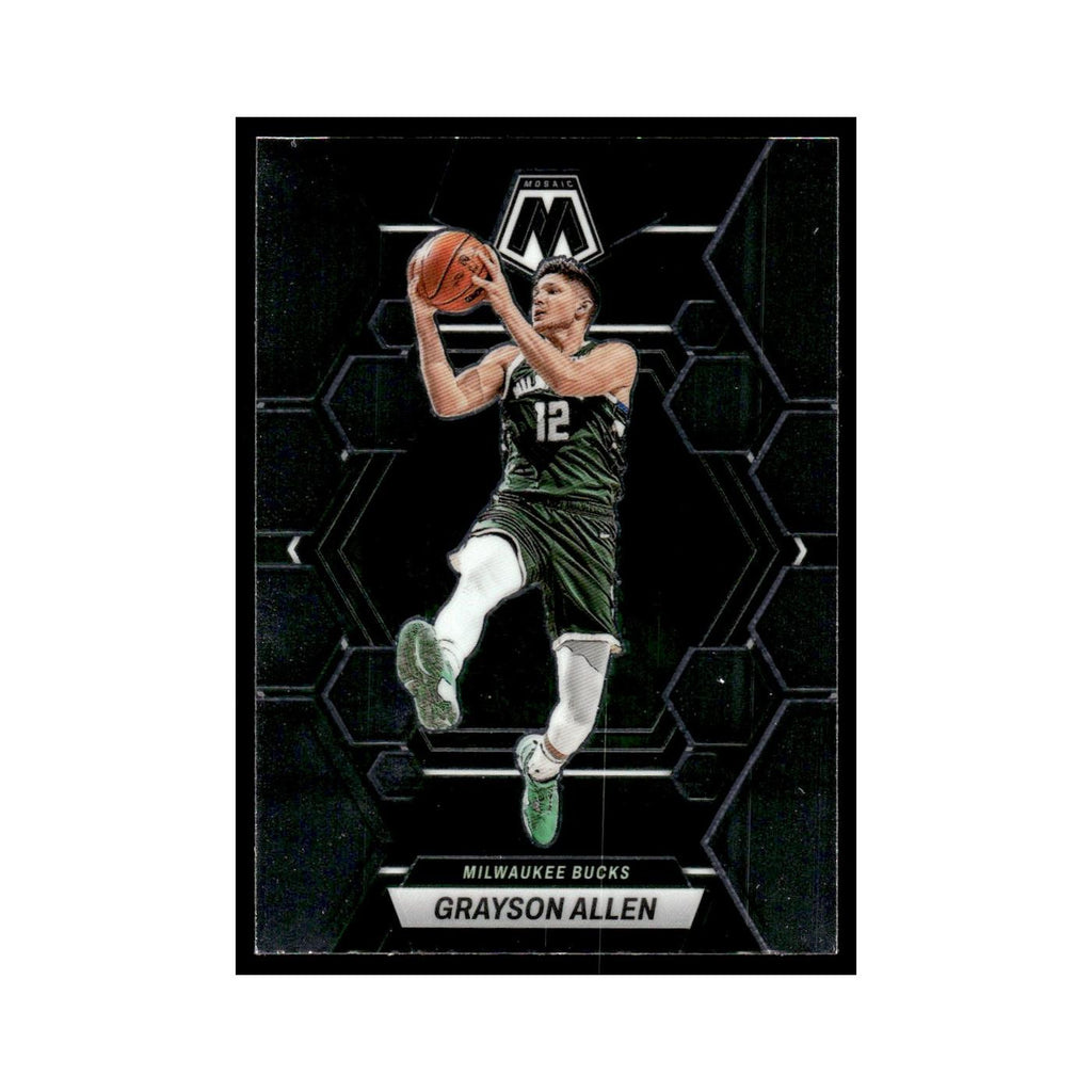Grayson Allen 2022 Panini Mosaic #144 Milwaukee Bucks Basketball Card NM