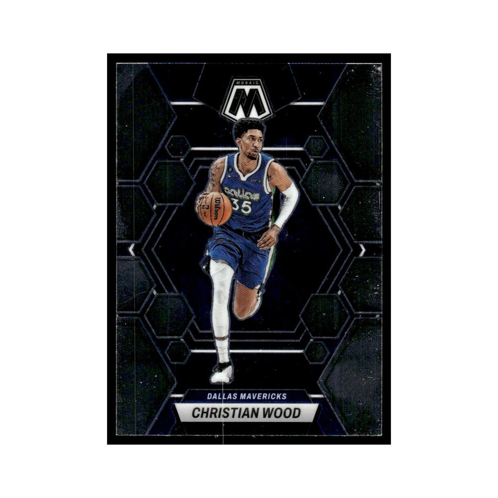 Christian Wood 2022 Panini Mosaic #125 Dallas Mavericks Basketball Card NM