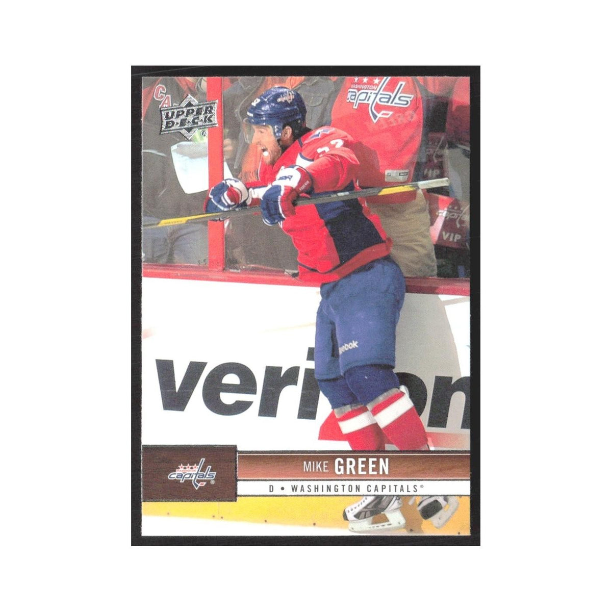 2012 Upper Deck Mike Green Washington Capitals #191