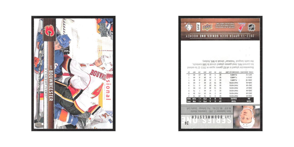 2012 Upper Deck Jay Bouwmeester Calgary Flames #24