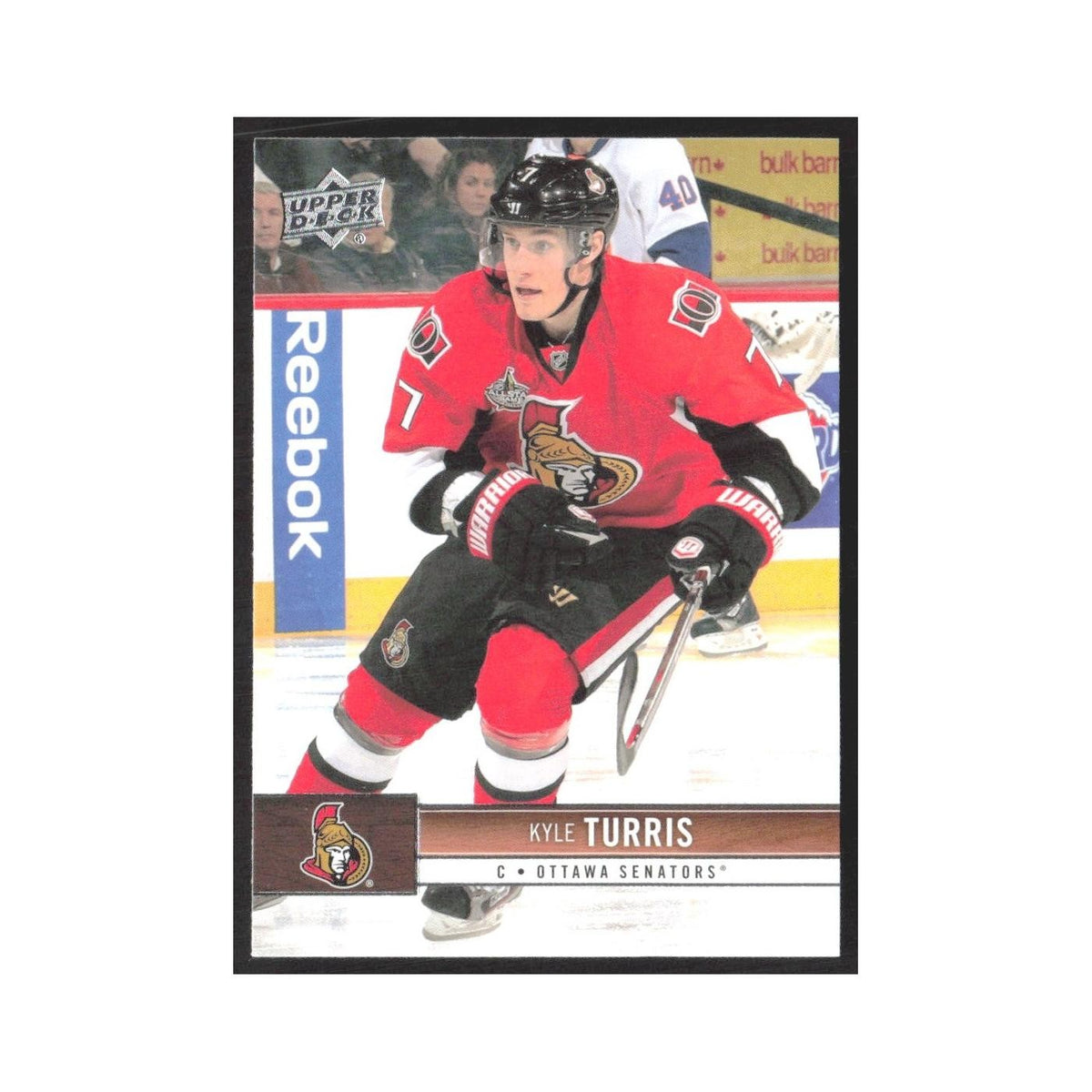 2012 Upper Deck Kyle Turris Ottawa Senators #129