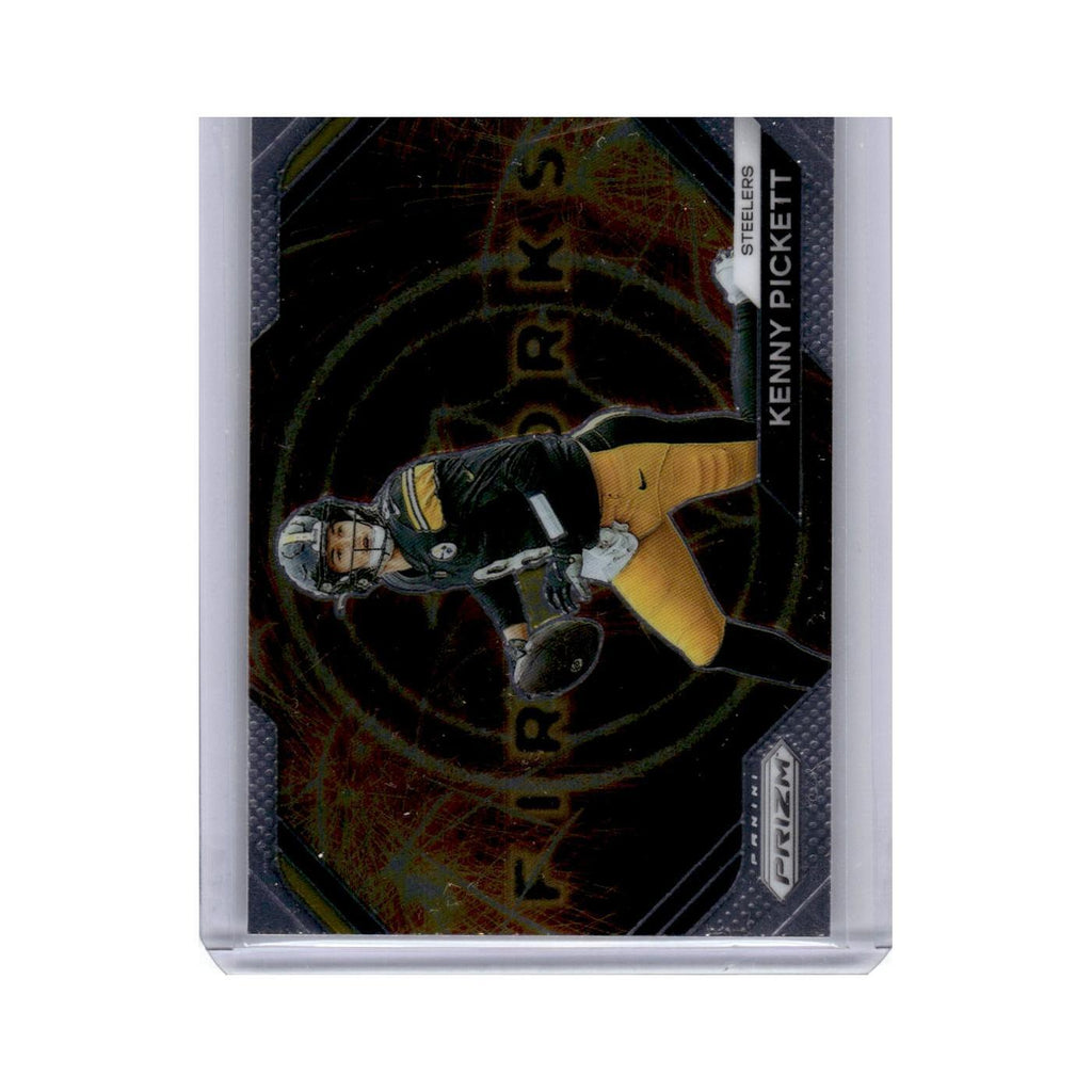 Kenny Pickett 2023 Panini Prizm Fireworks #F9 Pittsburgh Steelers NM