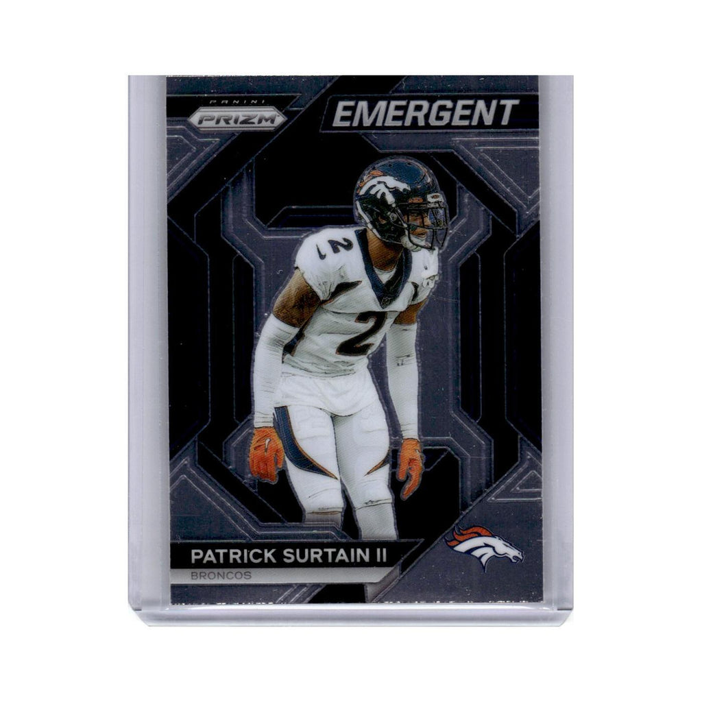 Patrick Surtain II 2023 Panini Prizm Emergent #H19 Denver Broncos NM