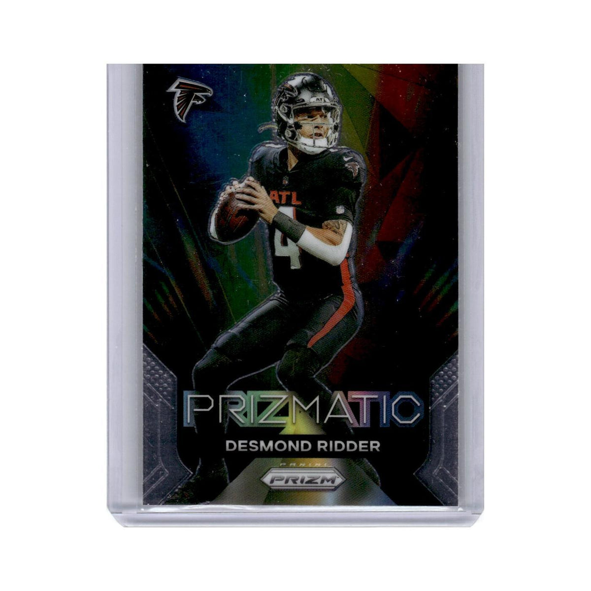 Desmond Ridder 2023 Panini Prizm Prizmatic #7 Atlanta Falcons Football Card NM