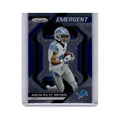 Amon-Ra St. Brown 2023 Panini Prizm Emergent #H8 Detroit Lions Football Card NM