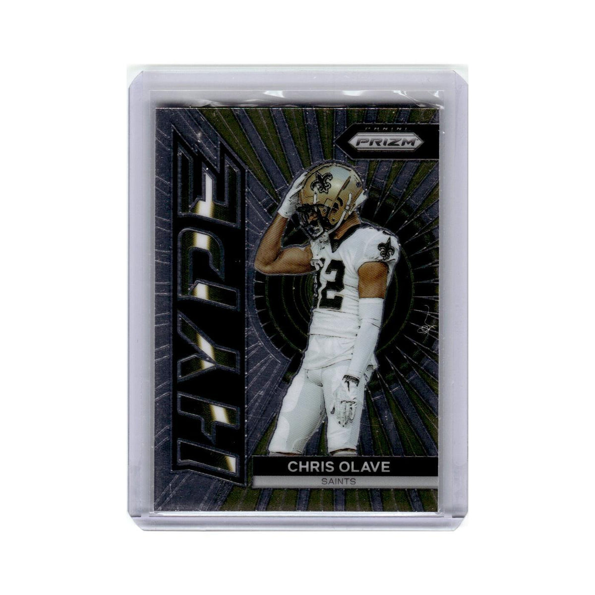 Chris Olave 2023 Panini Prizm Hype #H7 New Orleans Saints Football Card NM