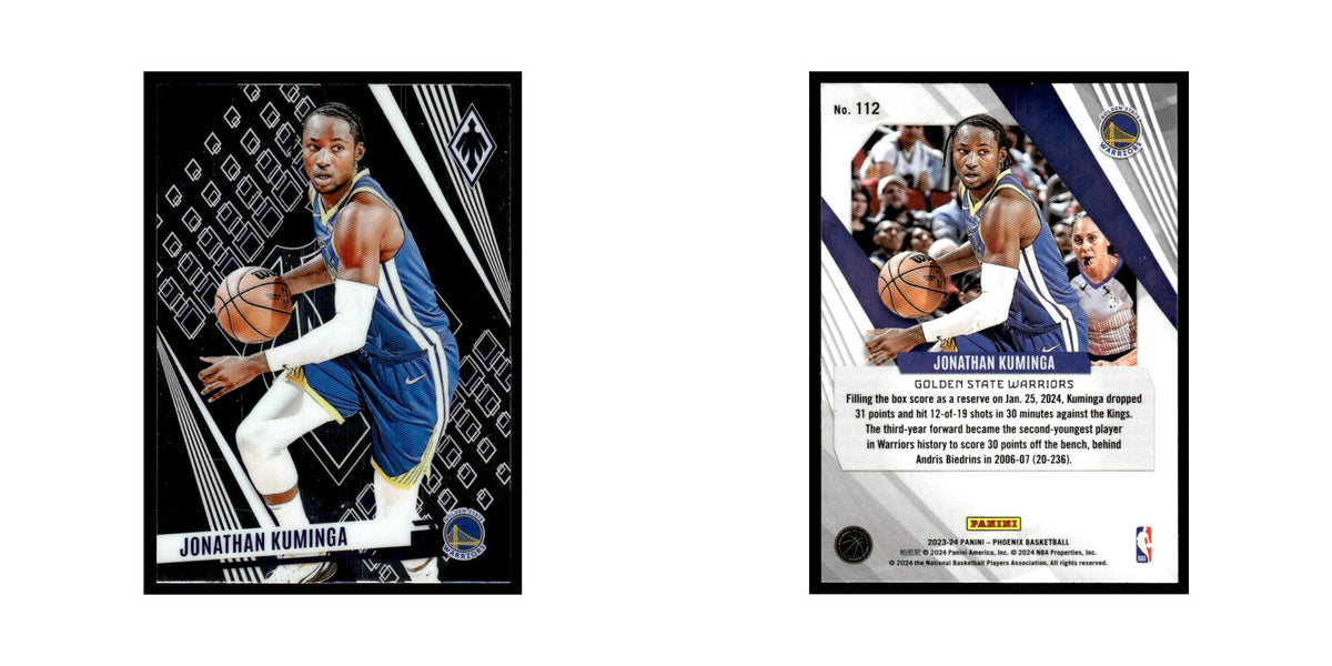 Jonathan Kuminga 2023 Panini Phoenix #112 Golden State Warriors NM