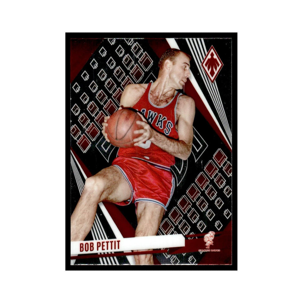 Bob Pettit 2023 Panini Phoenix #217 St. Louis Hawks Basketball Card NM