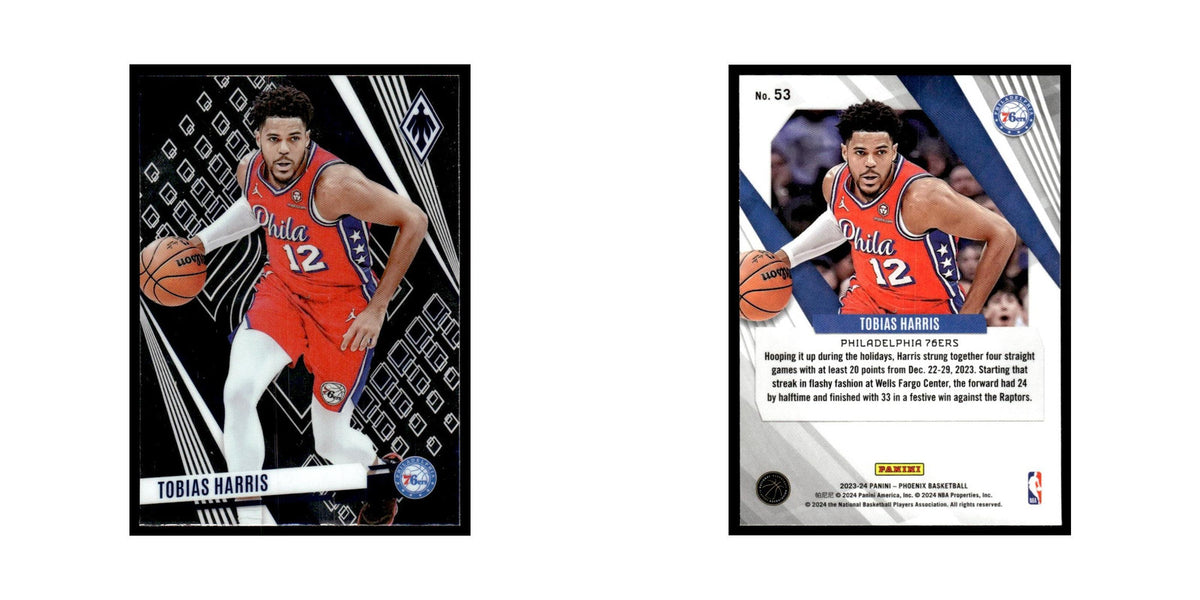 Tobias Harris 2023 Panini Phoenix #53 Philadelphia 76ers Basketball Card NM