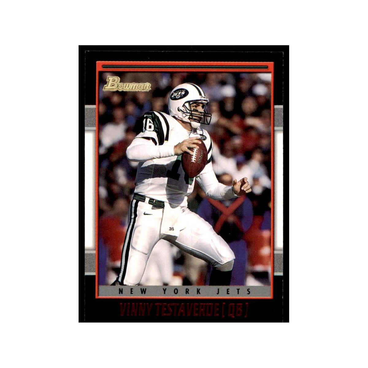 2001 Bowman Vinny Testaverde Football Cards #12