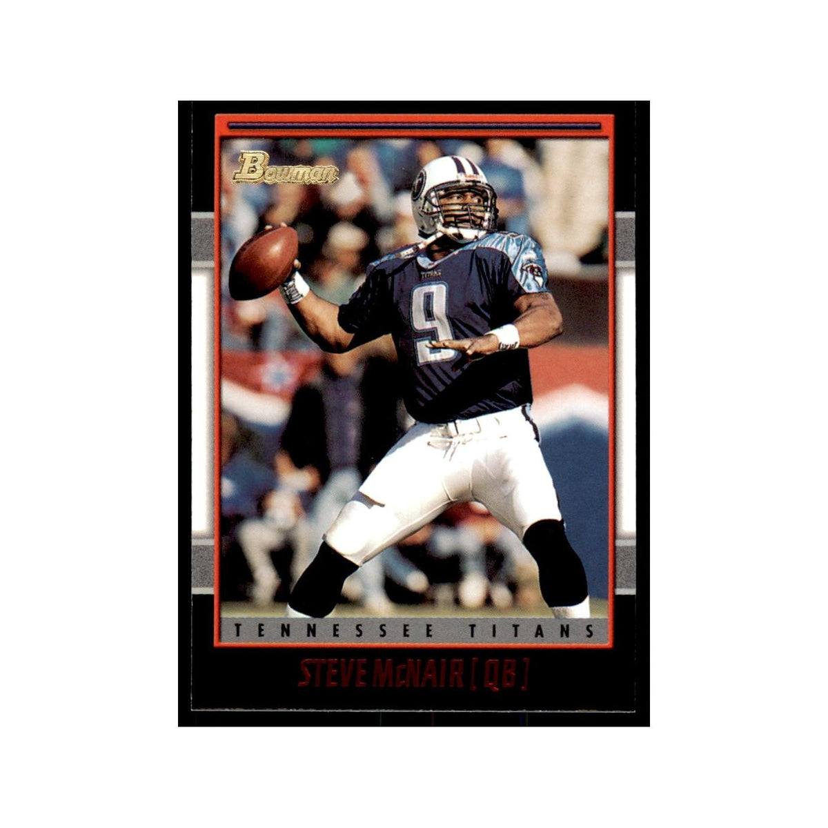 2001 Bowman Steve McNair Football Cards #62