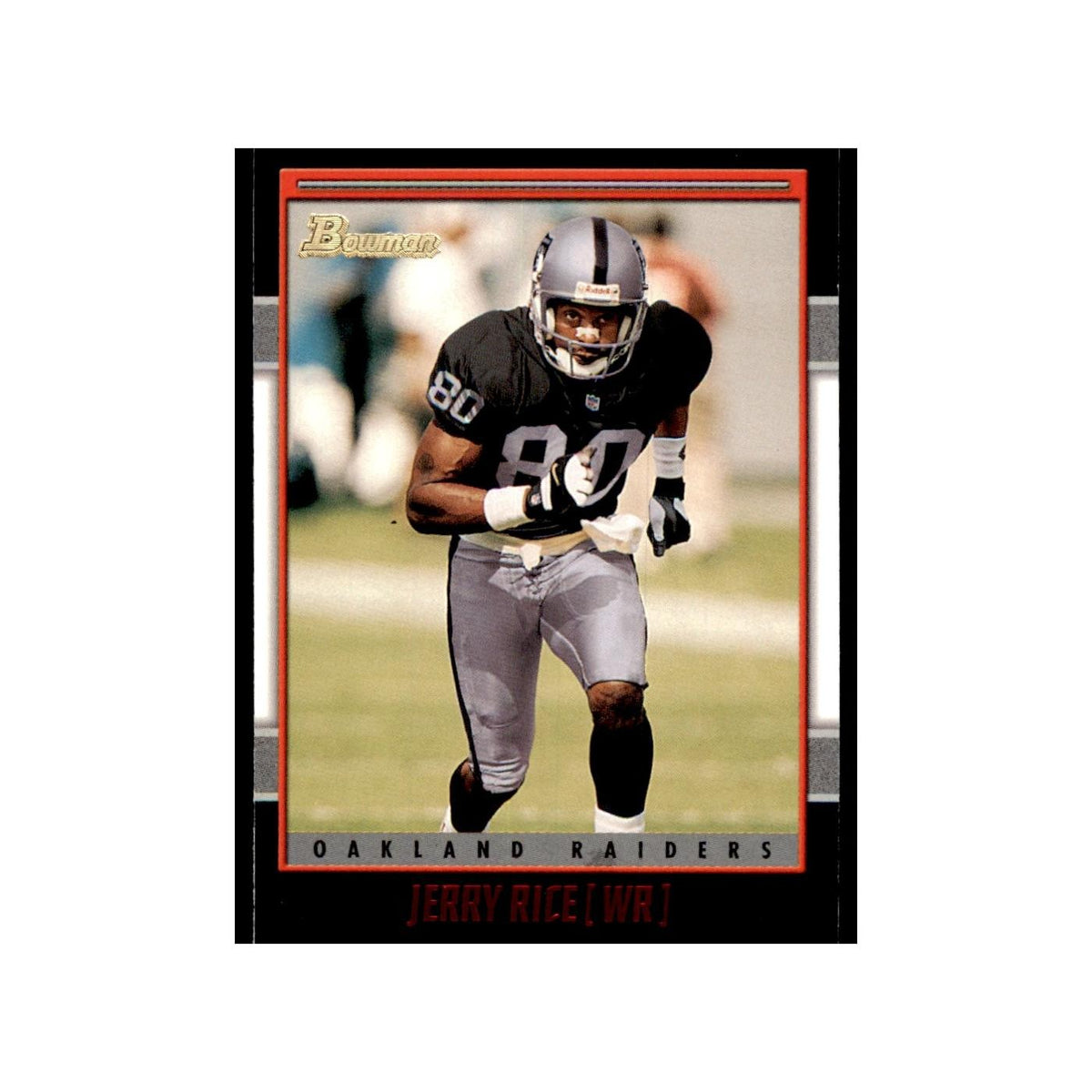 2001 Bowman Jerry Rice Football Cards #100