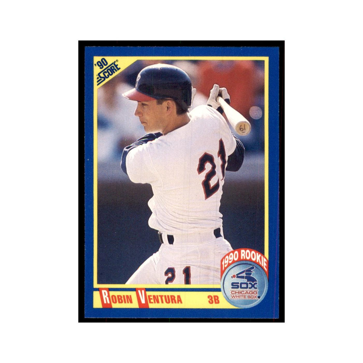 1990 Score Robin Ventura RC Baseball Cards #595