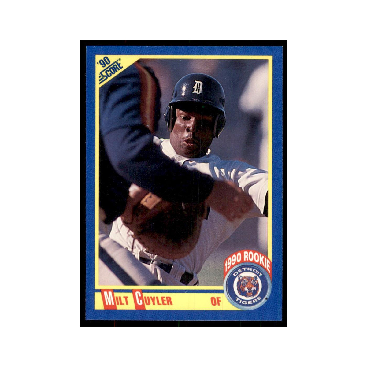 1990 Score Milt Cuyler RC Baseball Cards #583