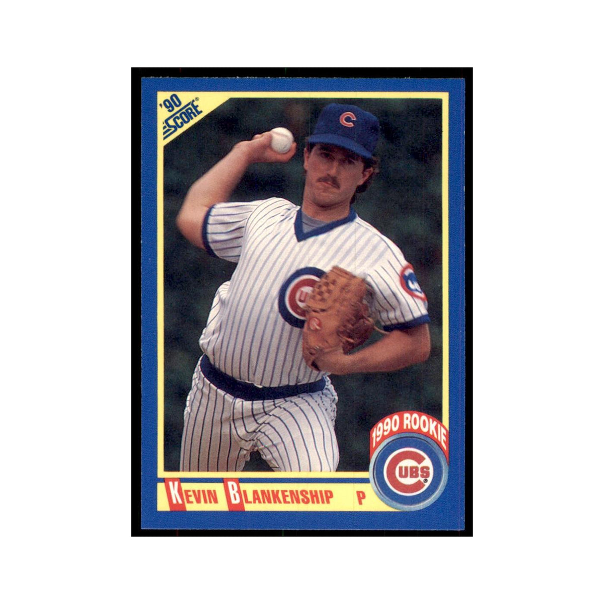 1990 Score Kevin Blankenship RC Baseball Cards #646