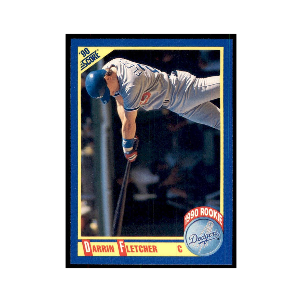 1990 Score Darrin Fletcher RC Baseball Cards #622