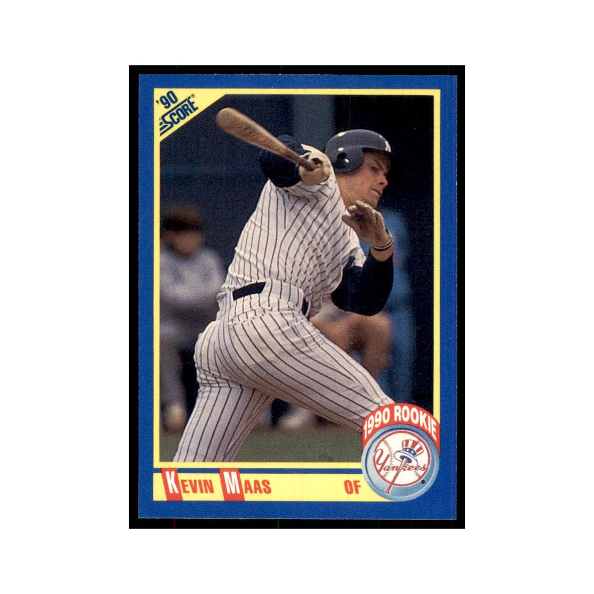 1990 Score Kevin Maas RC Baseball Cards #606