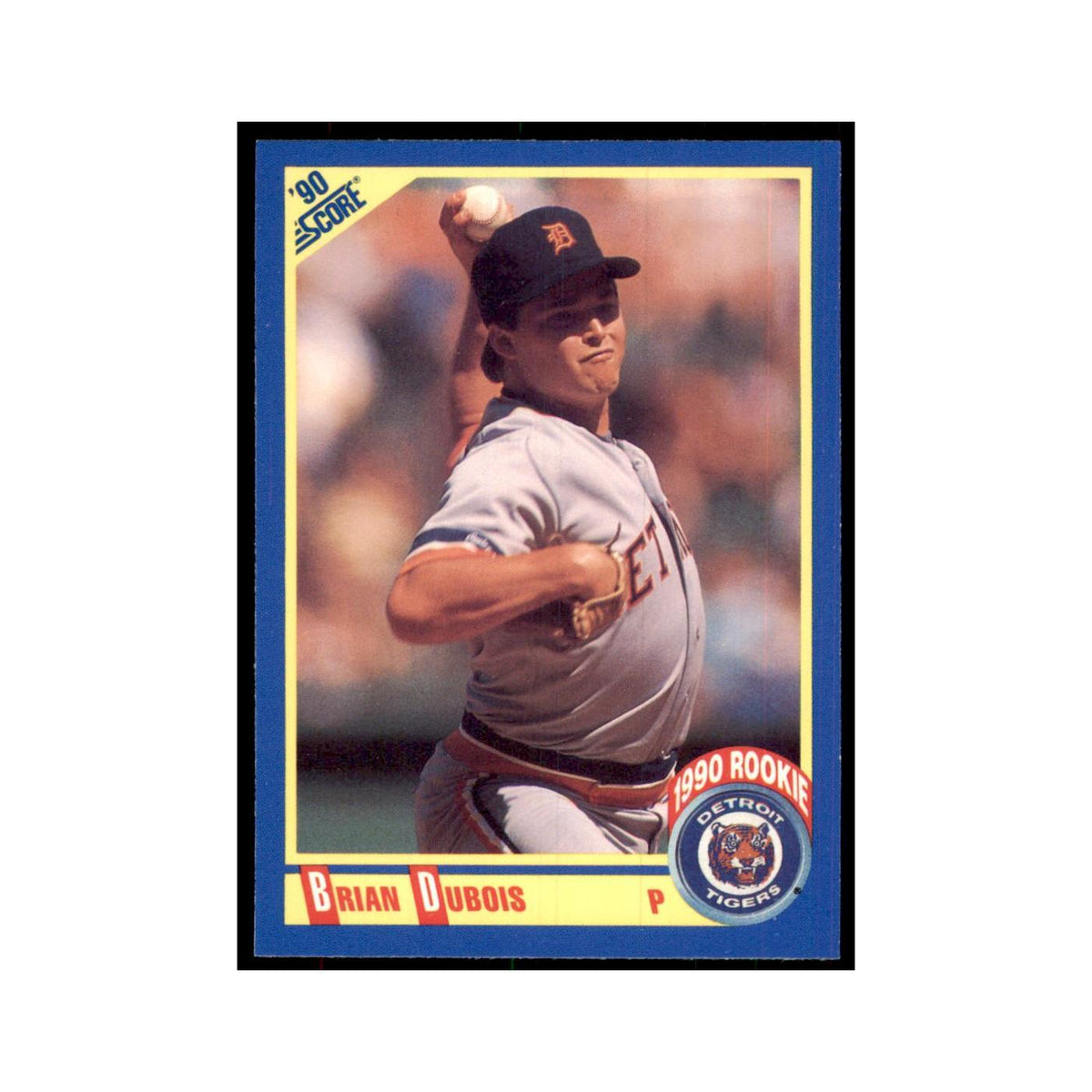 1990 Score Brian DuBois RC Baseball Cards #657