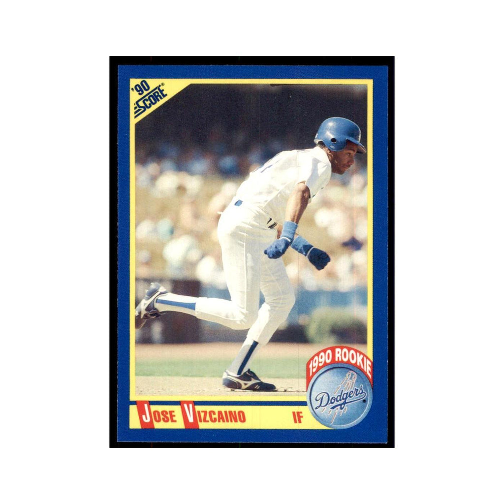 1990 Score Jose Vizcaino RC Baseball Cards #613