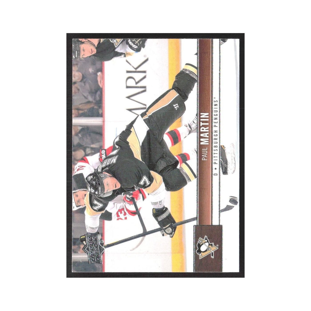 2012 Upper Deck Paul Martin Pittsburgh Penguins #148