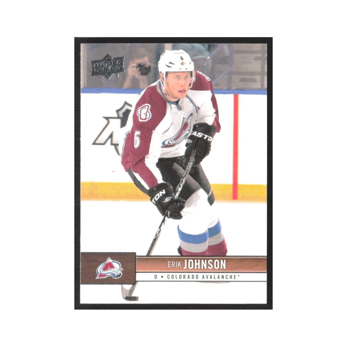 2012 Upper Deck Erik Johnson Colorado Avalanche #45