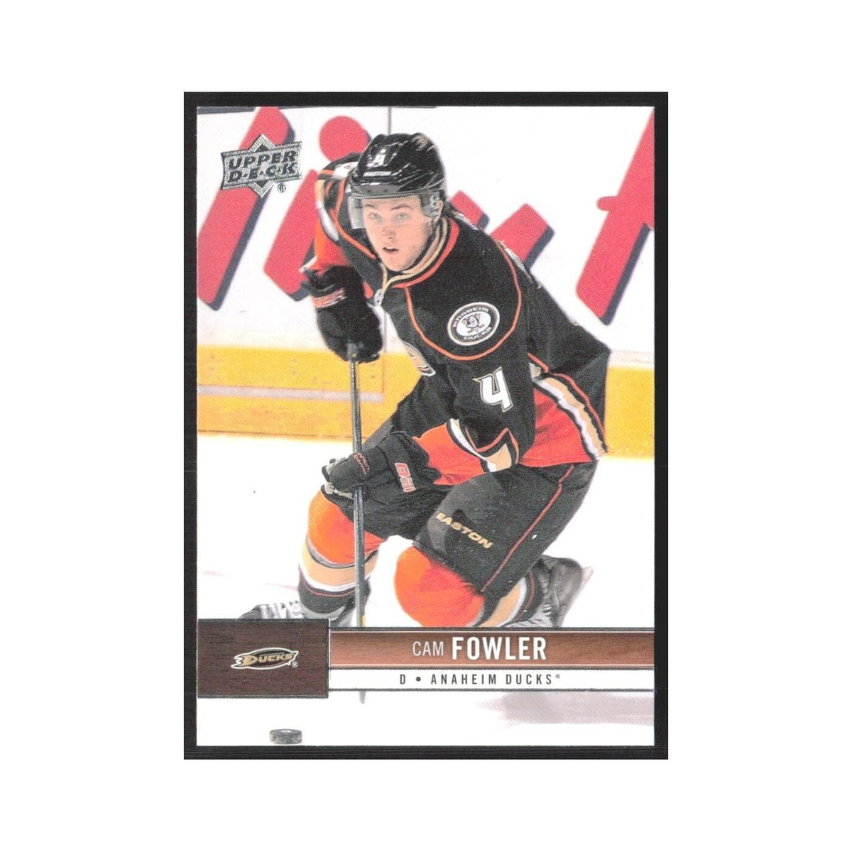 2011 Upper Deck Cam Fowler Anaheim Ducks #5