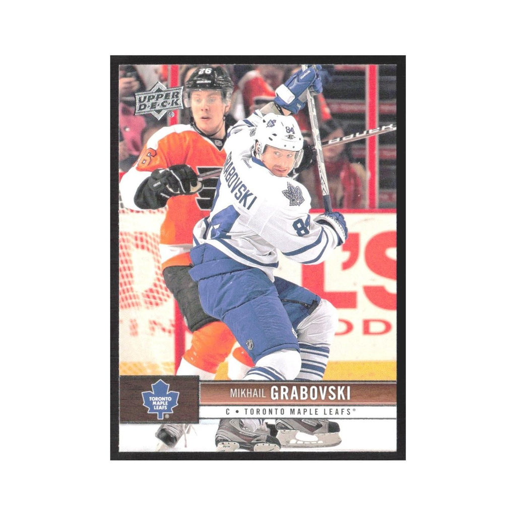 2012 Upper Deck Mikhail Grabovski Toronto Maple Leafs #176