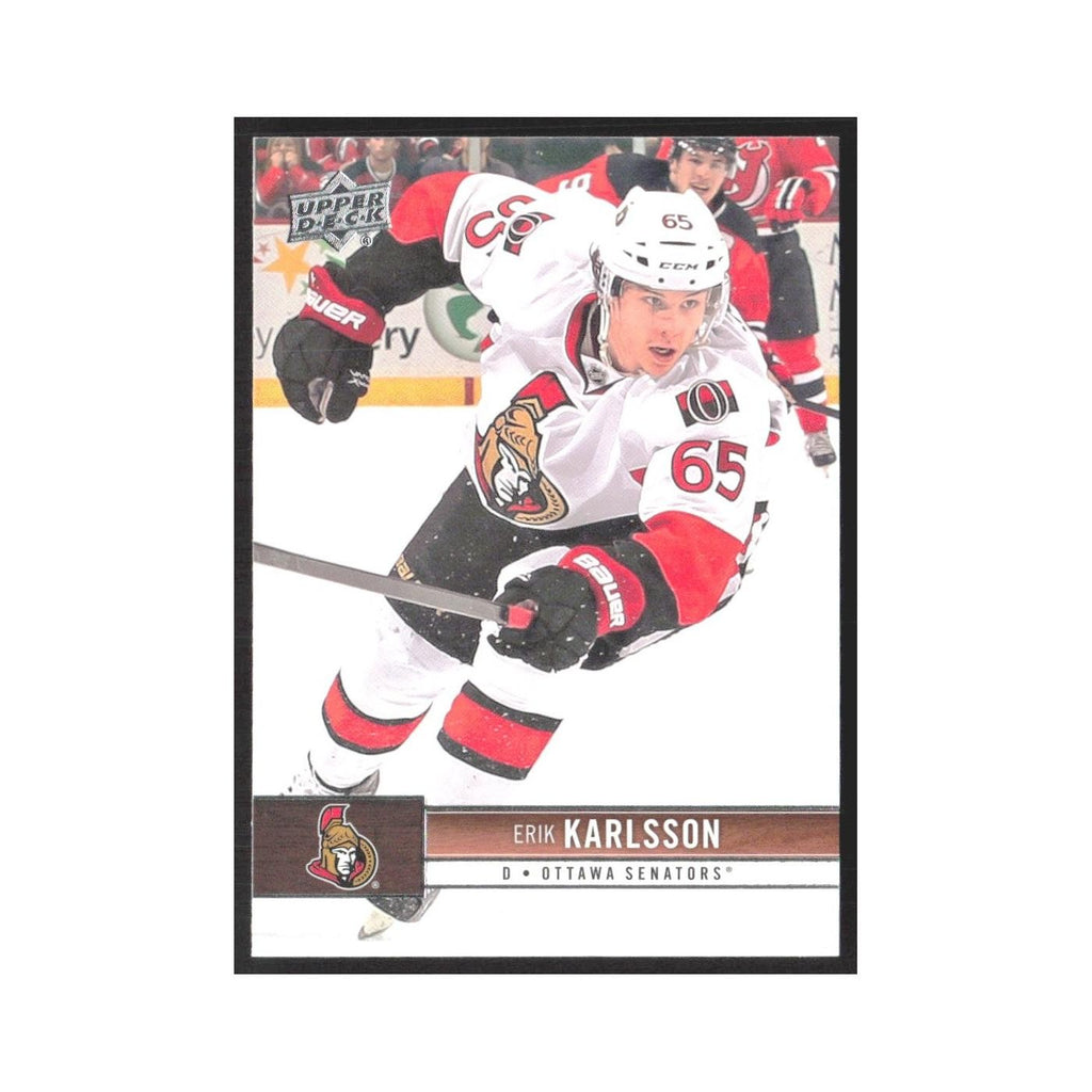 2012 Upper Deck Erik Karlsson Ottawa Senators #130