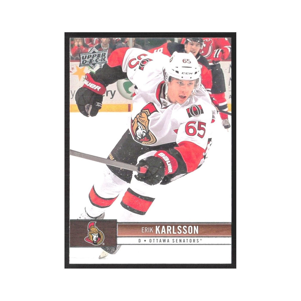 2012 Upper Deck Erik Karlsson Ottawa Senators #130