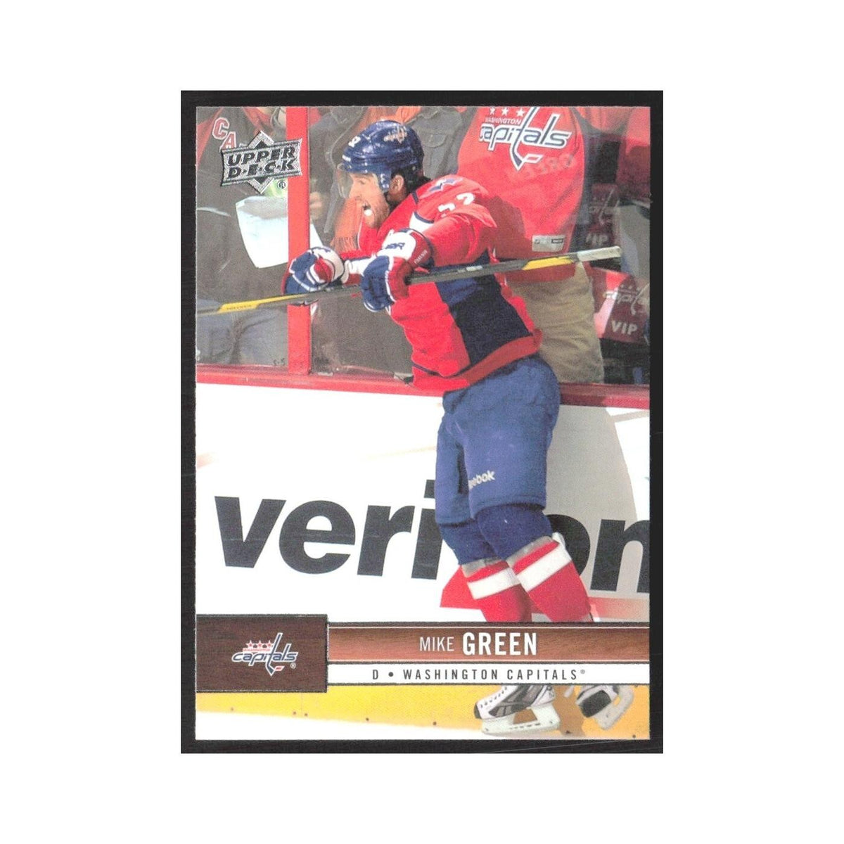 2012 Upper Deck Mike Green Washington Capitals #191
