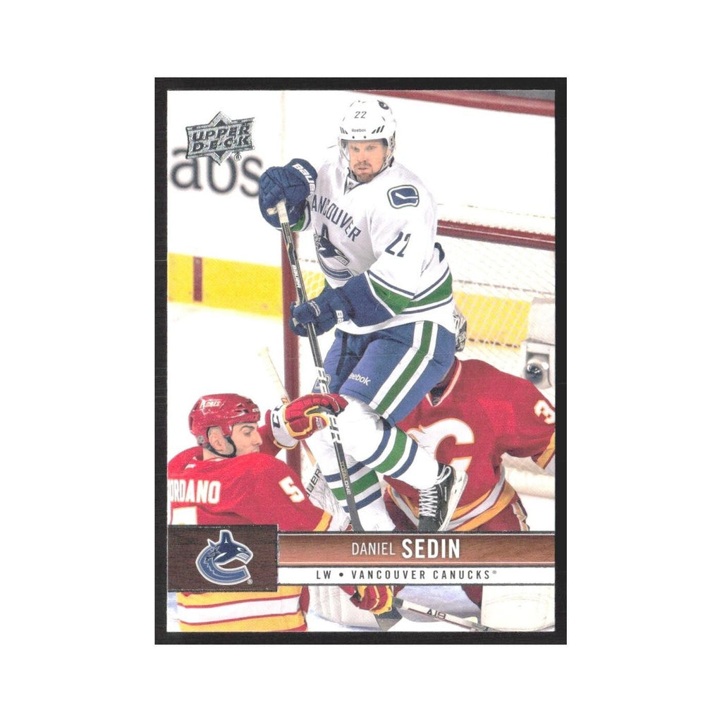 2012 Upper Deck Daniel Sedin Vancouver Canucks #186