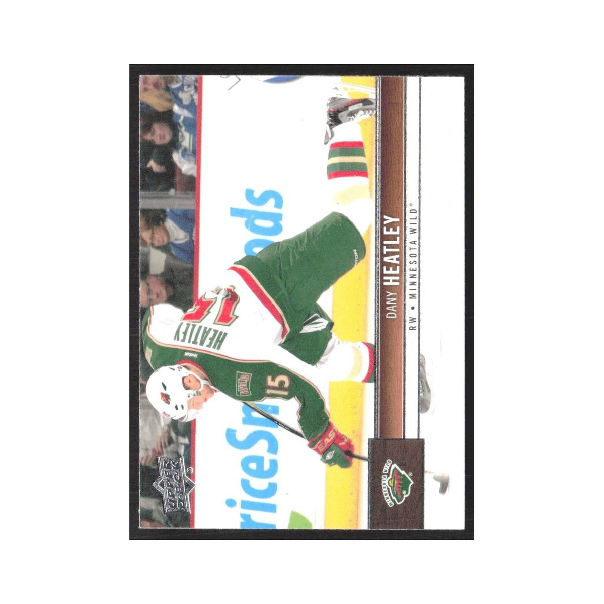 2012 Upper Deck Dany Heatley Minnesota Wild #89