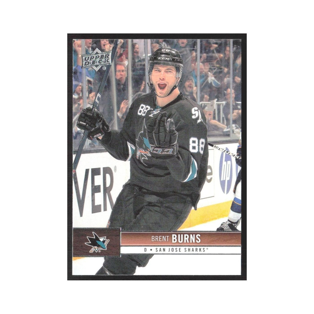2012 Upper Deck Brent Burns San Jose Sharks #156