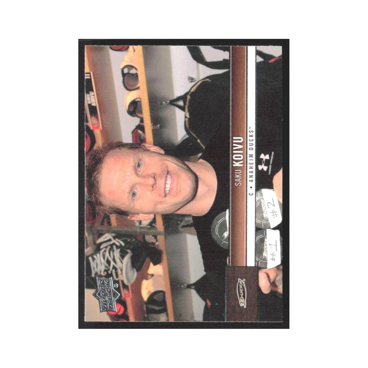 2012 Upper Deck Saku Koivu Anaheim Ducks #1