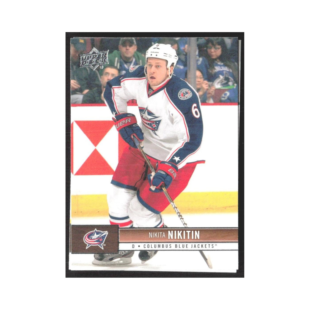 2012 Upper Deck Nikita Nikitin Columbus Blue Jackets #51