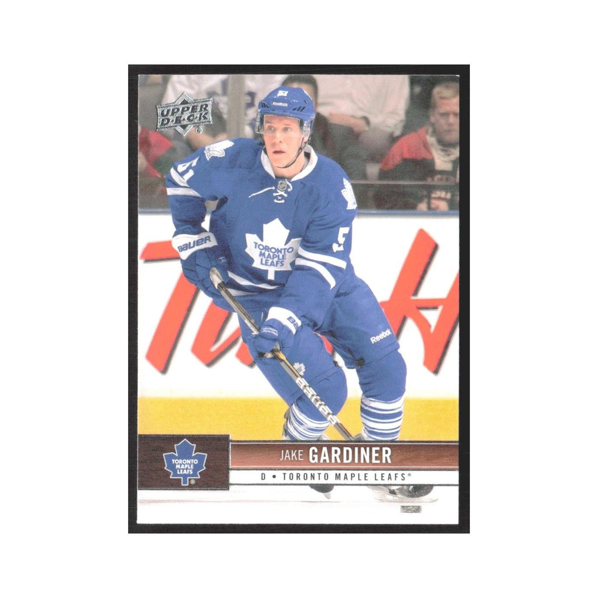 2012 Upper Deck Jake Gardiner Toronto Maple Leafs #178