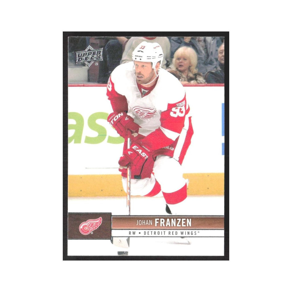 2012 Upper Deck Johan Franzen Detroit Red Wings #59