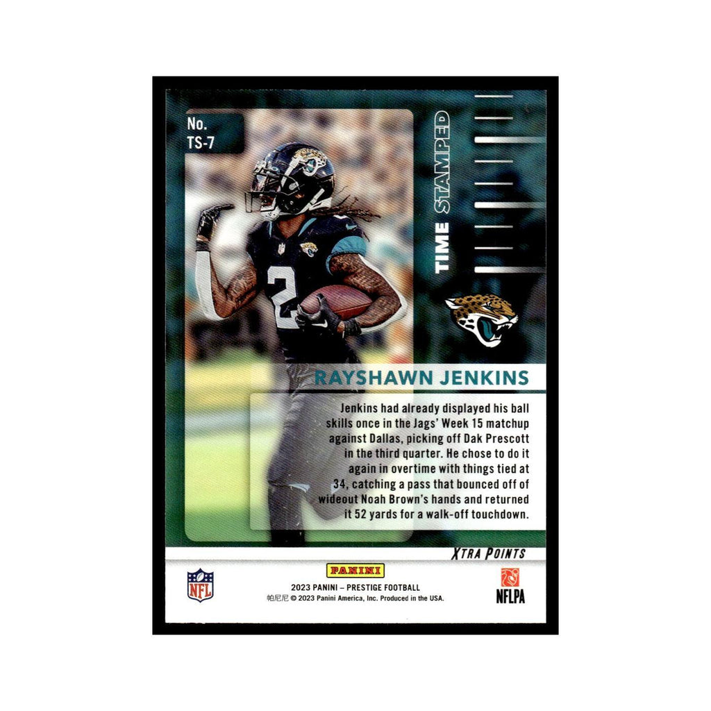 Rayshawn Jenkins 2023 Panini Prestige #TS-7 Jacksonville Jaguars NM