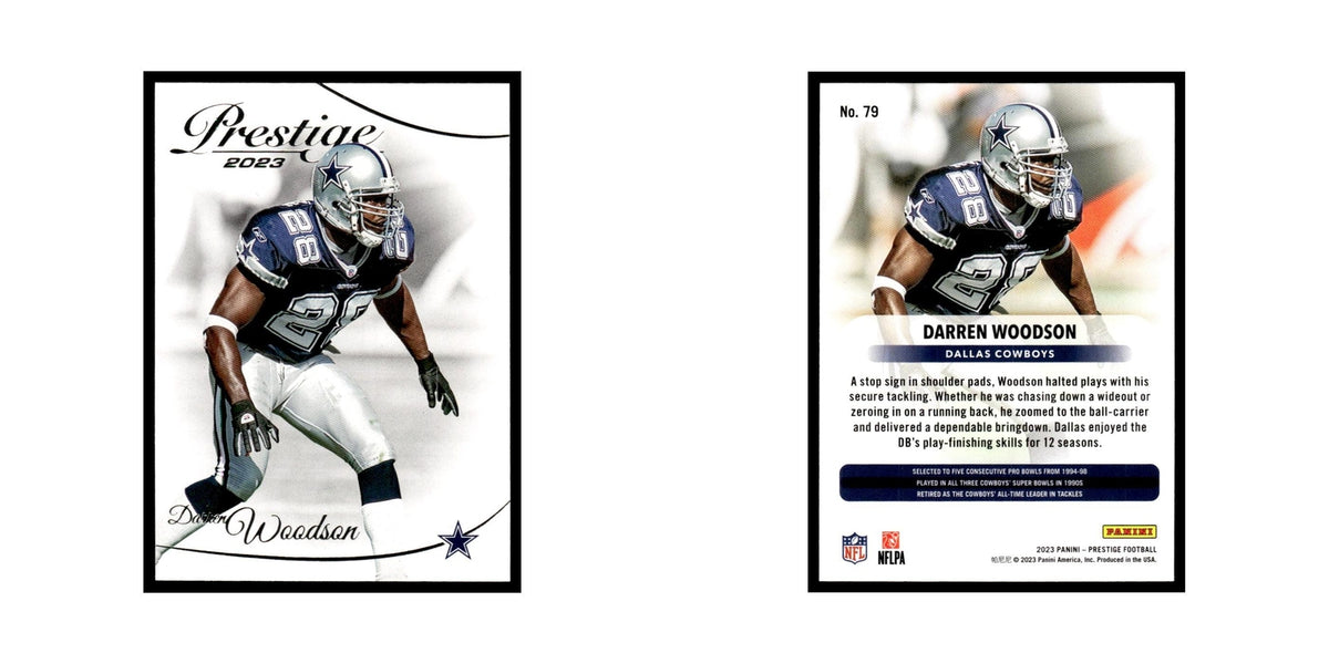 Darren Woodson 2023 Panini Prestige #79 Dallas Cowboys Football Card NM