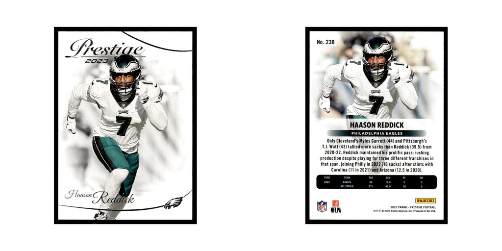 Haason Reddick 2023 Panini Prestige #238 Philadelphia Eagles Football Card NM