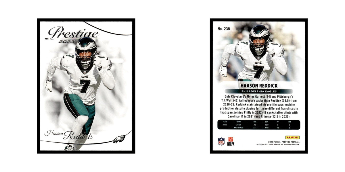 Haason Reddick 2023 Panini Prestige #238 Philadelphia Eagles Football Card NM