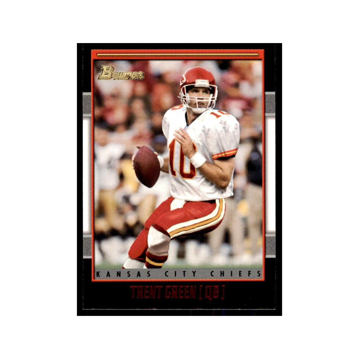2001 Bowman Trent Green Football Cards #25