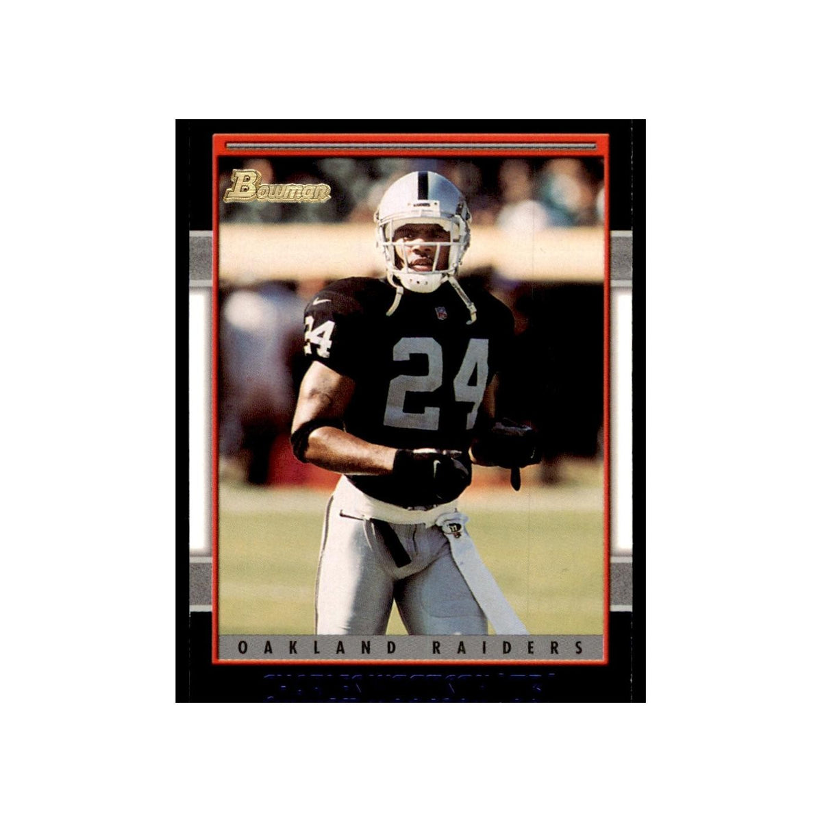 2001 Bowman Charles Woodson Football Cards #116