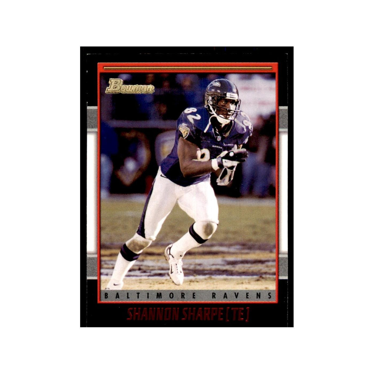 2001 Bowman Shannon Sharpe Football Cards #102