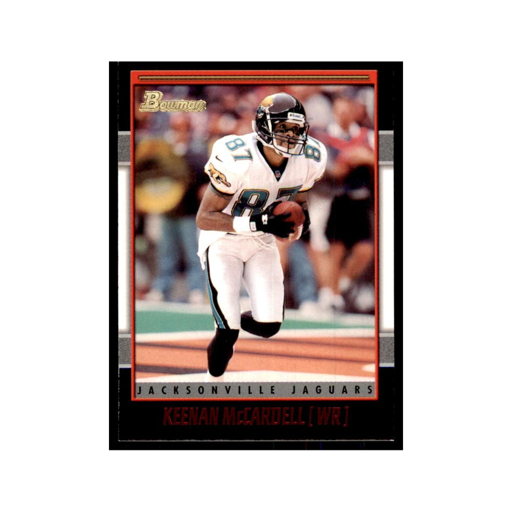 2001 Bowman Keenan McCardell Football Cards #72