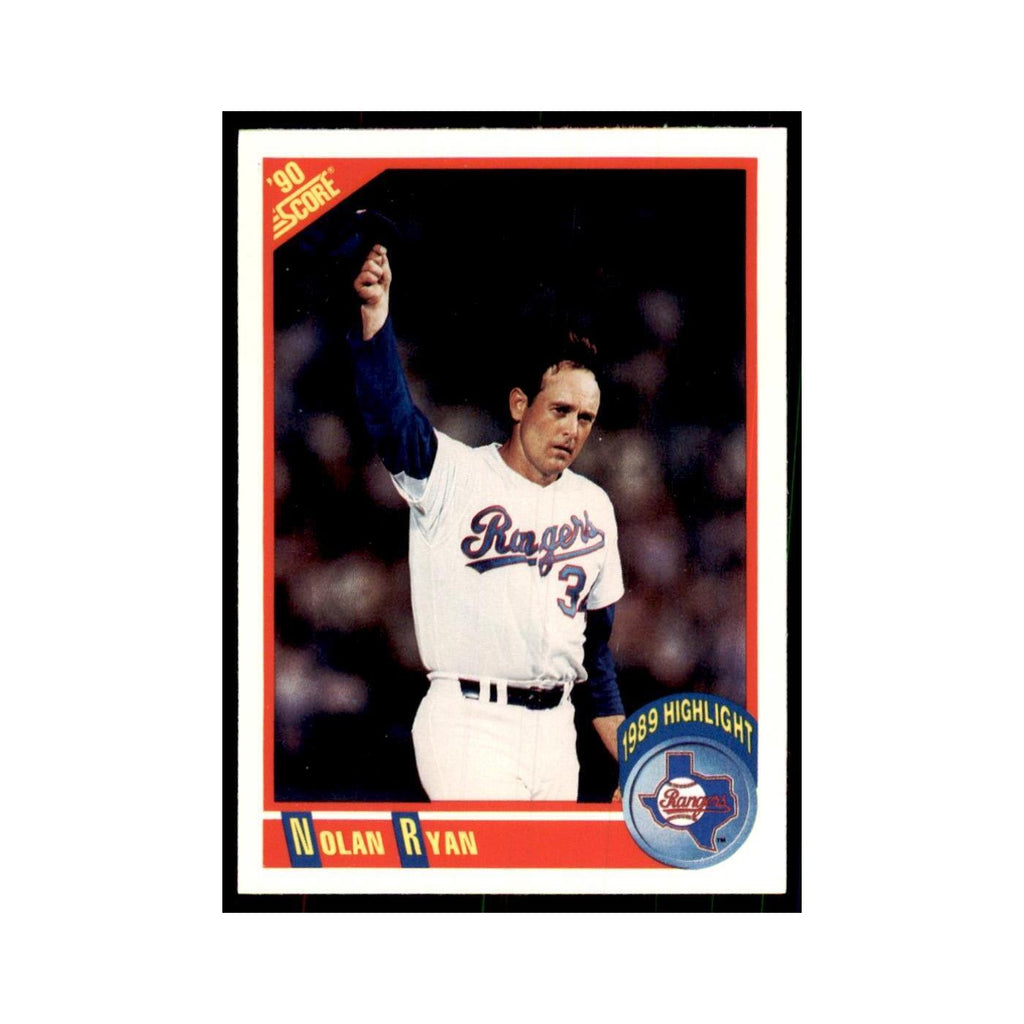 1990 Score Nolan Ryan Baseball Cards #696