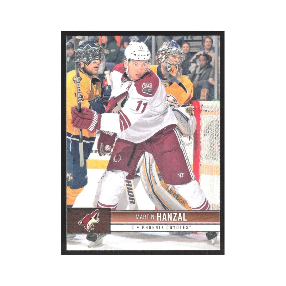 2012 Upper Deck Martin Hanzal Phoenix Coyotes #144