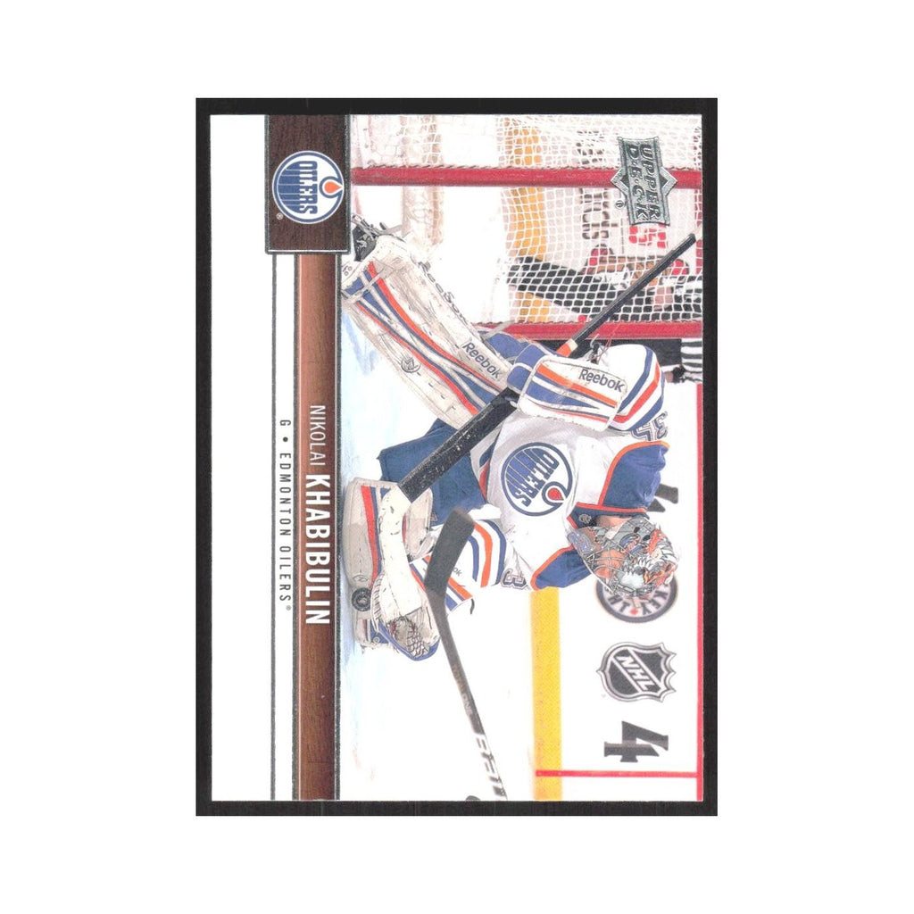 2012 Upper Deck Nikolai Khabibulin Edmonton Oilers #68