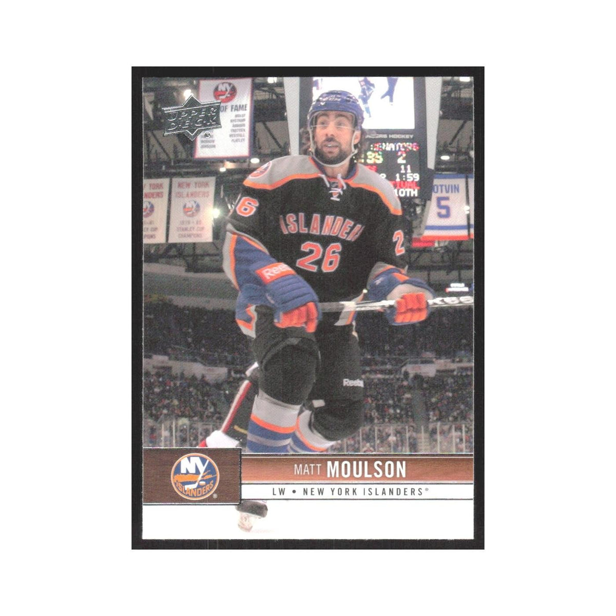 2012 Upper Deck Matt Moulson New York Islanders #111
