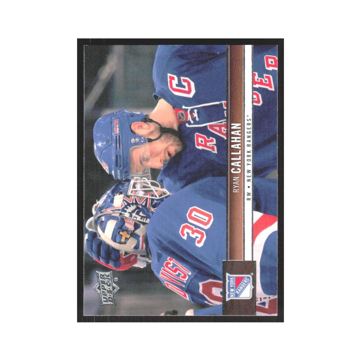 2012 Upper Deck Ryan Callahan New York Rangers #120